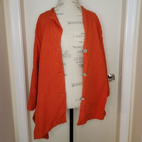 Vintage Oska Linen Summer Jacket - Picture 5 of 15